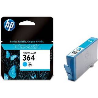 HP 364 Cyan Blækpatron Original