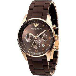 Emporio Armani AR5890 Herre Kronografur Brun
