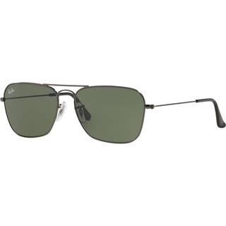Ray - Ban Unisex RB3136 CARAVAN 004 Solbriller Metal Grå G15 Firkantet Normal