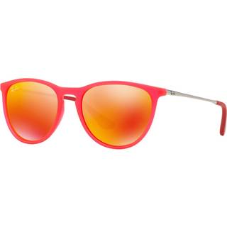 Ray - Ban Børn RJ9060S JUNIOR ERIKA 70096Q Solbriller Injiceret Rosa Brun Pantos Normal