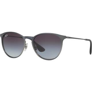 Ray - Ban Kvinde RB3539 ERIKA METAL 192/8G Solbriller Metal Grå Grå Pantos Normal Skygge