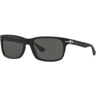 Persol Mand PO3048S 900058 Occhiali da sole Acetat Sort Grøn Firkantet Polariseret
