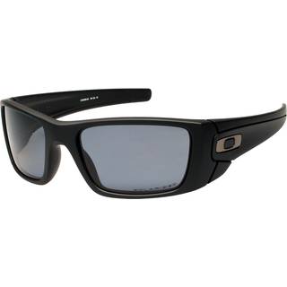 Oakley Mand OO9096 FUEL CELL 909605 Solbriller Injiceret Sort Grå Firkantet Polariseret Prizm