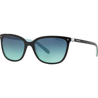 Tiffany & Co. TF4105HB Asian Fit 81939S 55 Solbriller Kvinder Black - Blue - 55mm