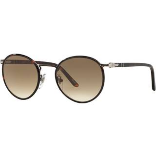 Persol Mand PO2422SJ 992/51 Solbriller Metal Brun Brun Pantos Normal Skygge