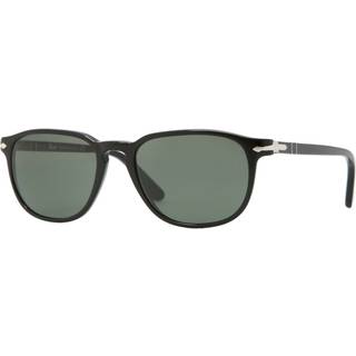 Persol Mand PO3019S 95/31 Solbriller Acetat Sort Grøn Firkantet Normal