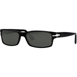 Persol Mand PO2747S PO2747S (57) 95/48 Occhiali da sole Acetat Sort Grøn Firkantet Polariseret