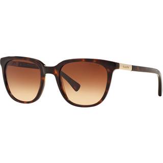 Ralph Lauren Kvinde RA5206 137813 Solbriller Acetat Skildpadde Brun Firkantet Normal Skygge