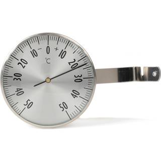 Udetermometer i rustfrit stål m. skive