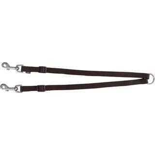 Trixie Premium dual leash coupler XS-M: 40-70 cm/15 mm black