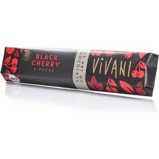 Vivani mørk kirsebær bar Økologisk - 35 gr