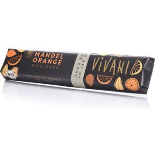Vivani mandel orange bar Økologisk - 35 gram