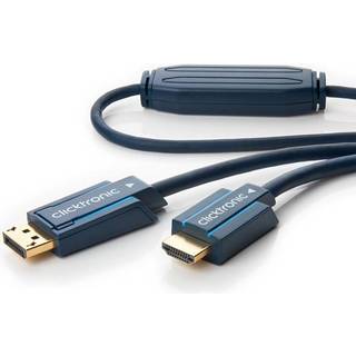 Clicktronic Casual DisplayPort / HDMI ™ adapterkabel 3 m