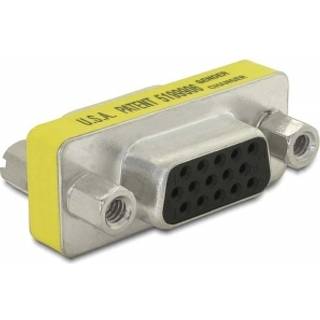 DELOCK Kabel Adapter Gender Changer VGA-Bu. > VGA-