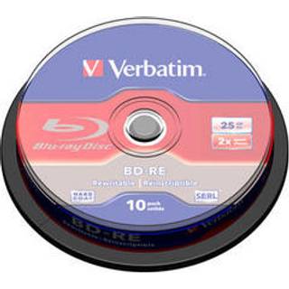VERBATIM Bluray Verbatim 25GB BD-RE 10p