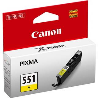 Canon CLI-551 / 6511B001 Yellow - Blækpatron Gul
