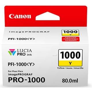Canon Canon PFI-1000 Y Blækpatron Gul PFI-1000Y