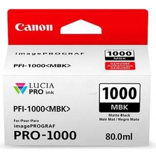 Canon Canon PFI-1000 MBK Blækpatron Mattsort PFI-1000MBK