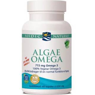 Nordic Naturals Algae Omega 3 - 60 Kapsler