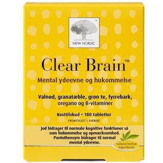 Clear Brain tabletter (180 stk)