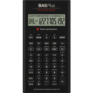 Texas Instruments BAII PLUS PROFESSIONAL - financial calculator