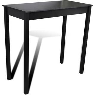 Barbord 115X55X107 Cm Mdf Sort - 155 cm