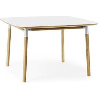 Normann Copenhagen Form Spisebord 120 x 120 cm Hvid/Egetræ