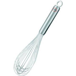 Rösle Schlagbesen 32 cm mit Rundgriff - Edelstahl - Silber