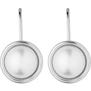 DYRBERG/KERN LULU ØREHÆNGERE 337117 (Silver, White, ONESIZE)