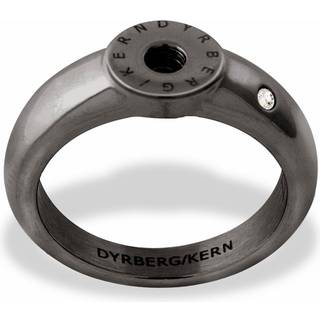 DYRBERG/KERN RING 3 343080 (Gun Metal, Crystal, II/54)