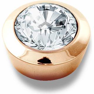 DYRBERG/KERN STRENGTH TOPPING 340014 (Rose Gold, Crystal, ONESIZE)