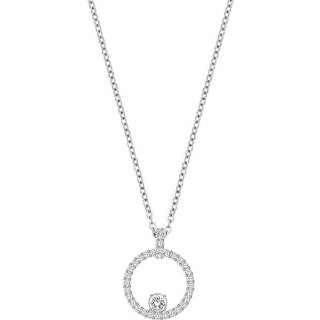 Swarovski Creativity Rhodium Necklace - Silver - Adjustable