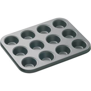Bakke til 12 minimuffins, 26 x 20 cm, lavet af kulstofstål - fra Kitch