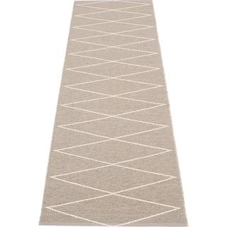 Pappelina, Max tæppe 70x320 cm mud / vanilla