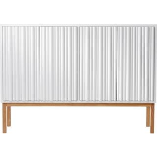 A2 Collect 2013 Skab Lavt Træ / Låger olieret Egetræ - Sidebord & Aflastningsbord Mdf Hvid - 1023CR