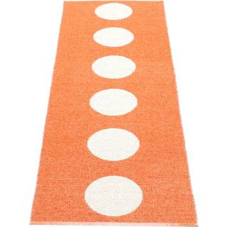Pappelina, Vera tæppe 70x300 cm orange / vanilla