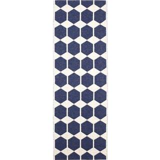 Brita Sweden Anna tæppe midnatsblå 70 x 200 cm