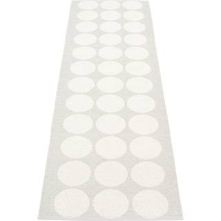 Pappelina, Hugo tæppe 70x160 cm white metallic / fossil grey