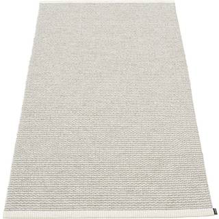 Gulvtæppe Mono, 85 x 260 cm., fossil grey/white grey