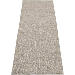 Pappelina Svea Gulvtæppe 70x320 Cm Metallic Mud/mud - Ensfarvede tæpper Pvc Mud Metallic - SV6B732