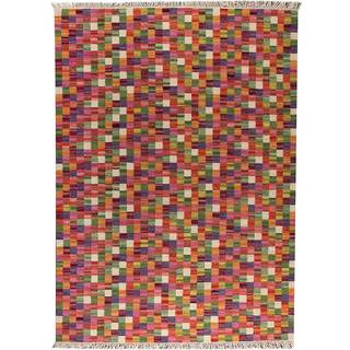 Kateha Lille æske håndvævet tæppe multi 300x200