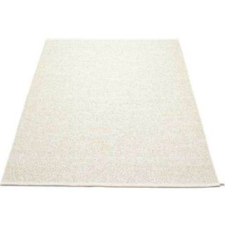 Pappelina Svea Gulvtæppe Vanilla/beige Metallic 180x260 Cm - Ensfarvede tæpper Polyester Vanilje - SV0B1826