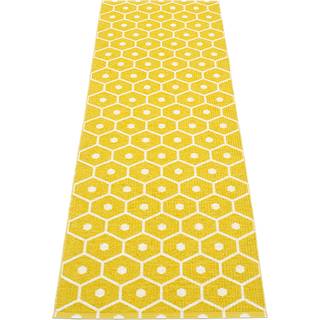 Pappelina, Honey tæppe 70x350 cm mustard / vanilla