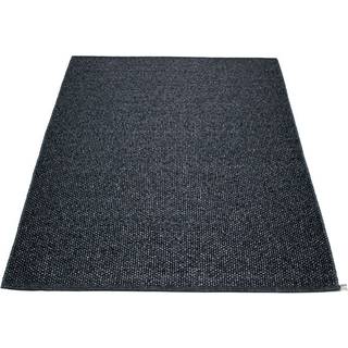 Pappelina, Svea tæppe 140x220 cm black metallic / black