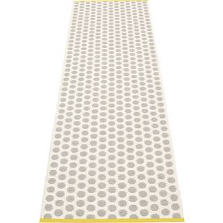 Pappelina, Noa tæppe 70x150 cm warm grey / vanilla / mustard stripe
