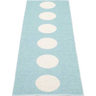 Pappelina, Vera tæppe 70x225 cm pale turquoise / vanilla