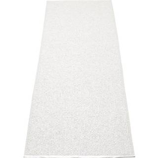 Pappelina, Svea tæppe 70x160 cm white metallic / white