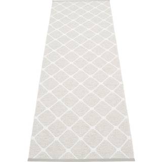 Pappelina Rex Gulvtæppe 70x240 Cm Fossil/white - Mønstrede tæpper Pvc Grå - RE9B724