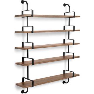 GUBI Démon Hylde L155 cm 5 Hylder Sort Ask