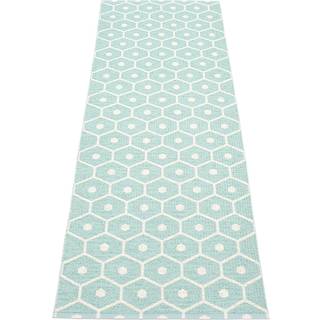 Pappelina, Honey tæppe 70x160 cm pale turquoise / vanilla